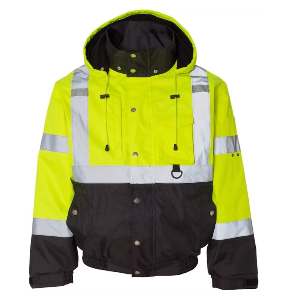 ❗️FINAL❗️ 🆕 KISHIGO High Visibility Workwear Bomber Jacket w/Hood 🔴